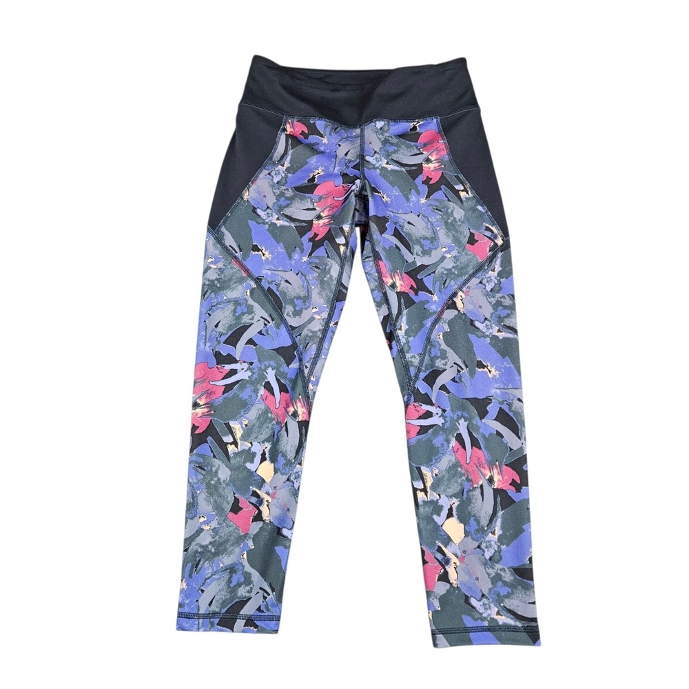Patagonia Womens Size S Centered Crops Leggings Poly Stretch Athletic Hiking